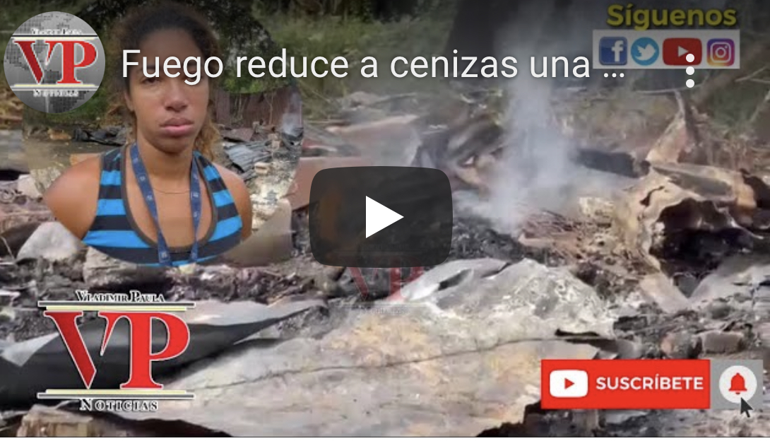 Fuego reduce vivienda a cenizas en sector Las Colinas SFM; acusan a compañía de electricidad