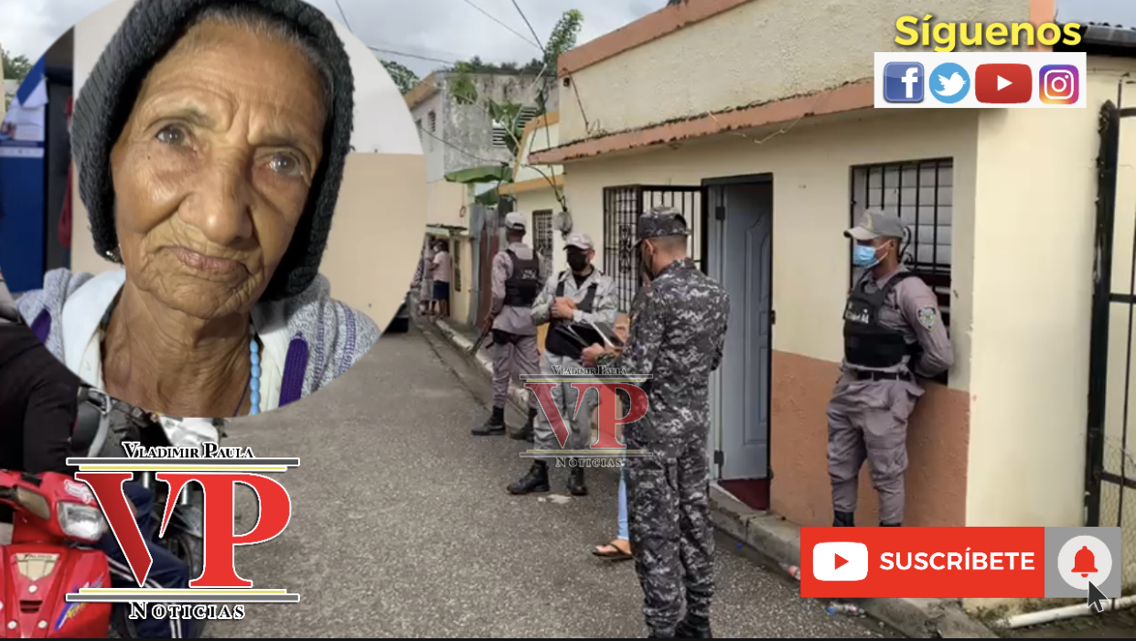 Policía se le tira a los que supuestamente apedrearon anciana en sector Ugamba SFM