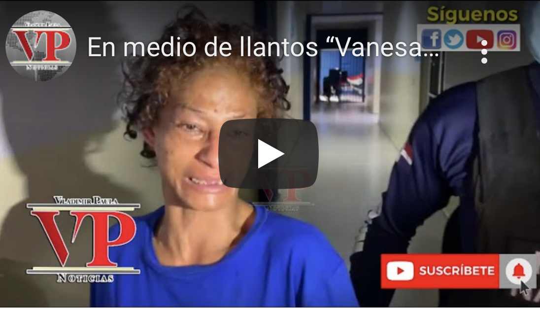 En medio de llantos “Vanesa” dice que esta vez no robó celulares; pide que la defiendan
