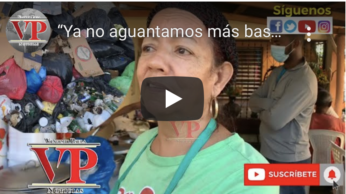 “Ya no aguantamos más basura, nos vamos a enfermar”