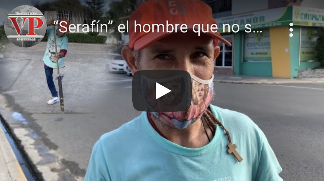 “Serafín” el hombre que no se detiene aunque le falte una pierna