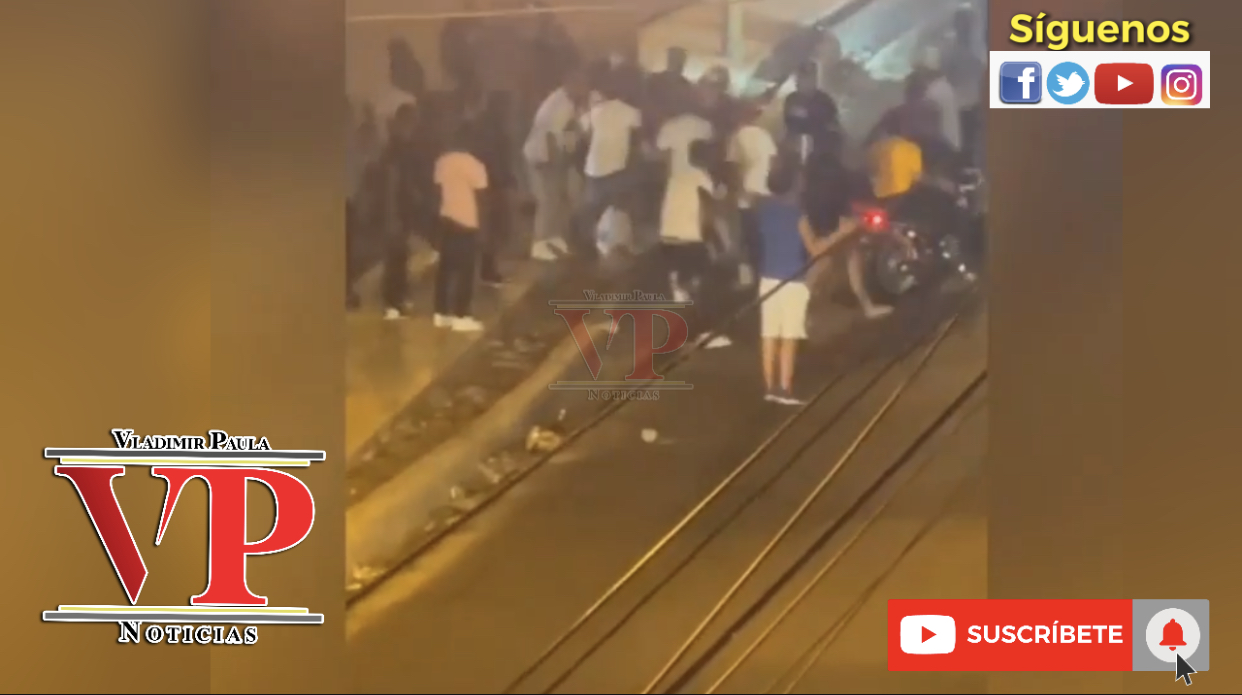 Múltiples heridos en medio de  pelea en Av. Libertad SFM