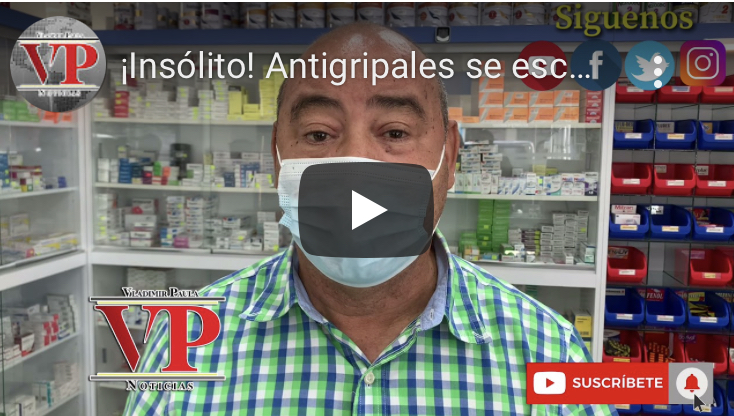 ¡Insólito! Antigripales se escasean en farmacias de SFM