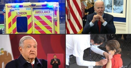 Ómicron golpea con fuerza en Europa y Estados Unidos