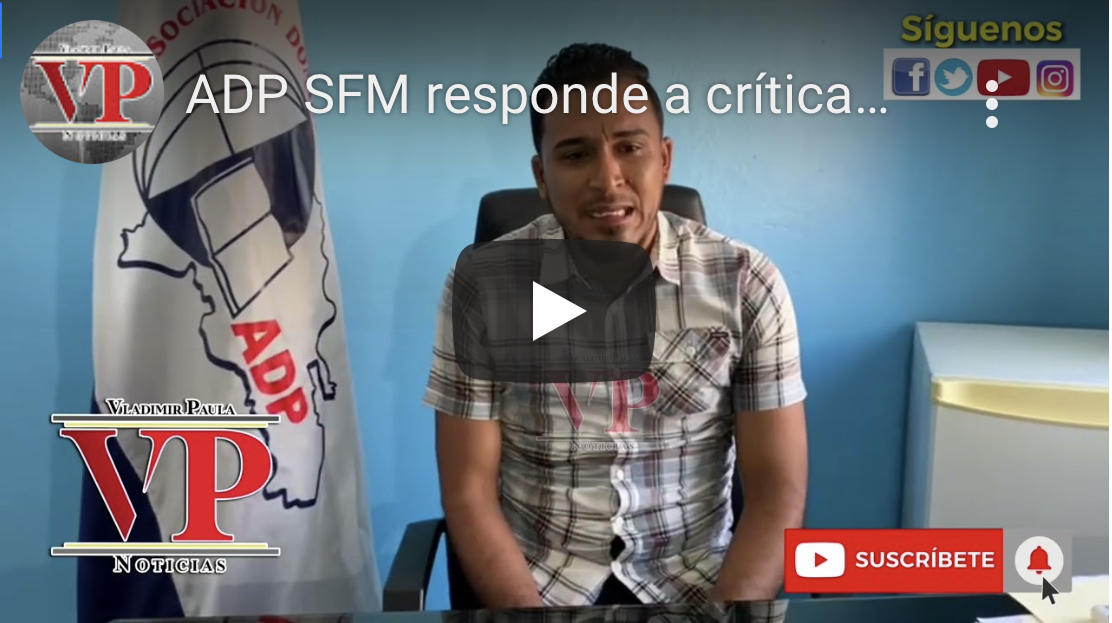 ADP SFM responde a críticas del director Provincial de Salud