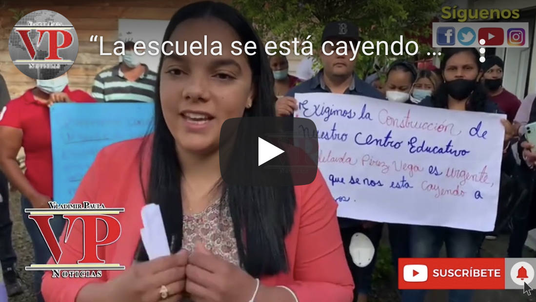 “No aguantamos más, la escuela se está cayendo a pedazos”