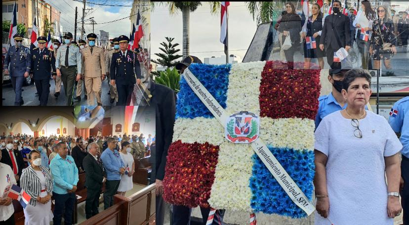 Conmemoran en SFM 178 aniversario Independencia Nacional