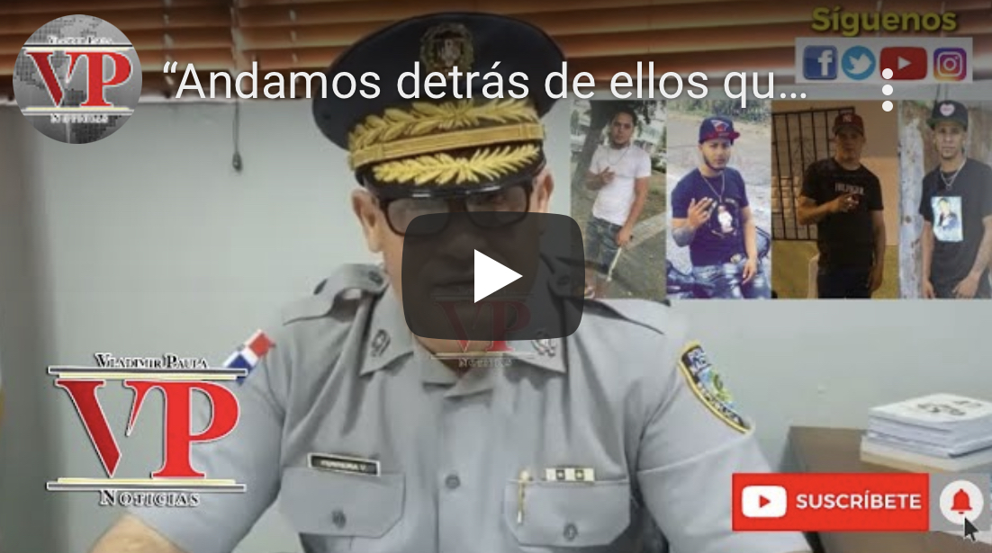 “Andamos detrás de ellos que utilicen la manera que quieran para entregarse”