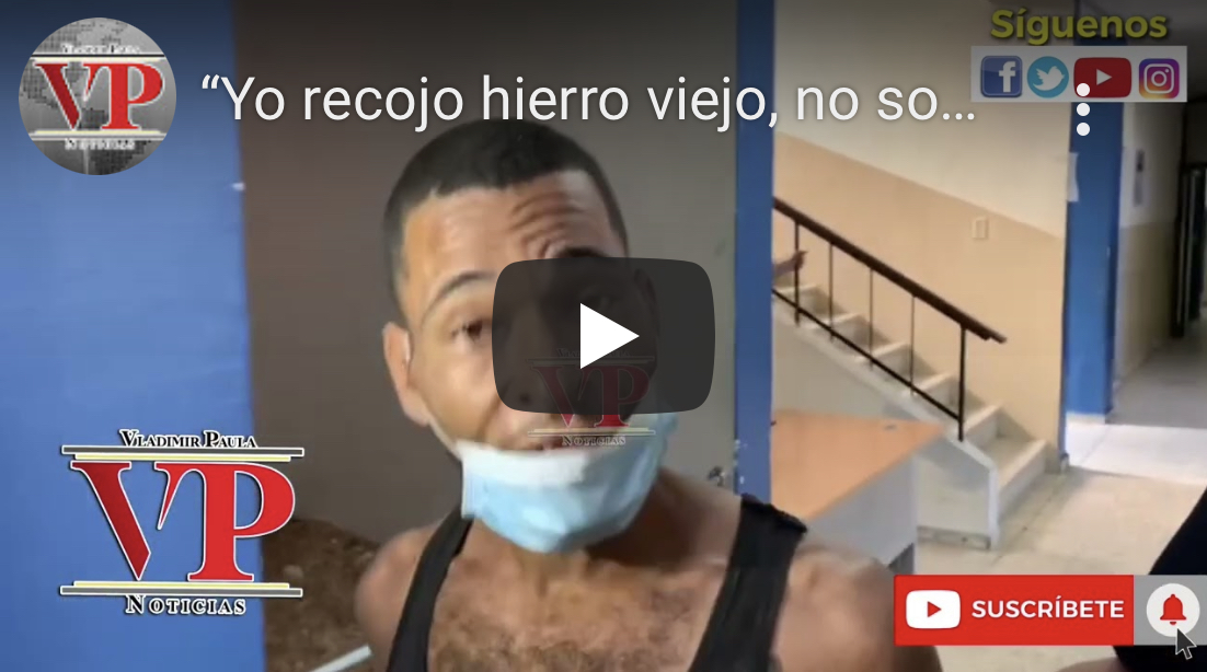 “Yo recojo hierro viejo no soy ladrón” asegura hombre en SFM