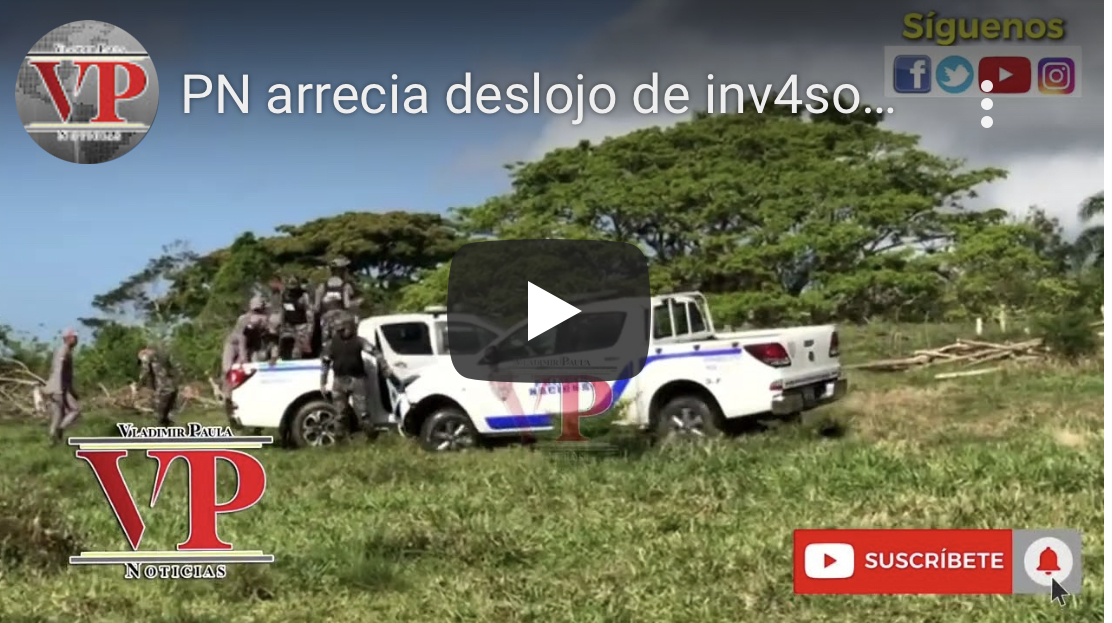 Policía arrecia desalojo de invasores en terrenos de SFM