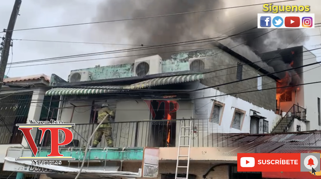Muere niña en incendio del sector Capacito SFM