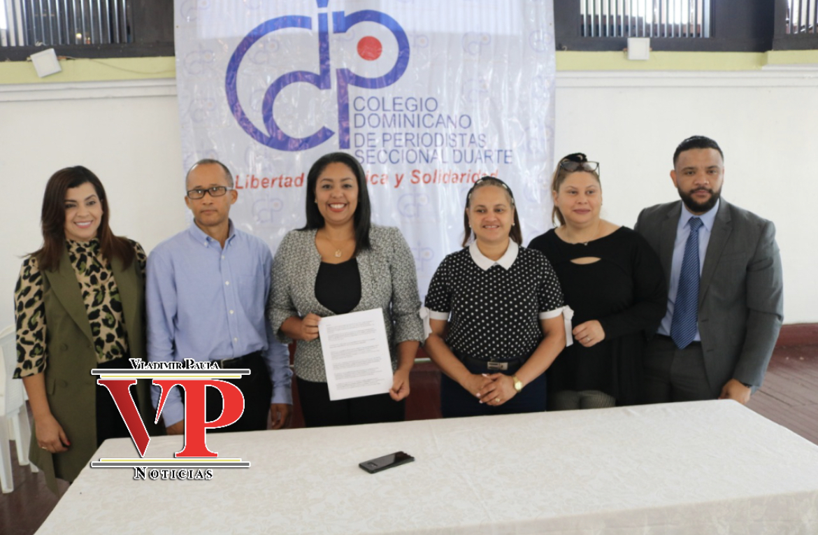 CDP Seccional Duarte anuncia actividades por el Día Nacional del Periodista