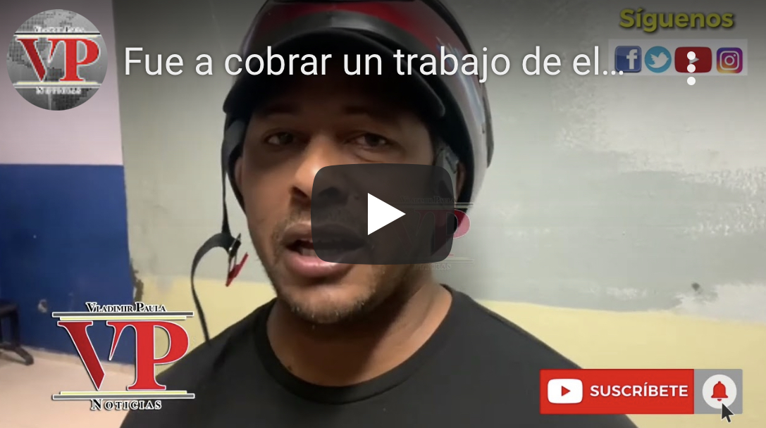“Fui a cobrar un trabajo de electricidad y me sacaron una pistola”