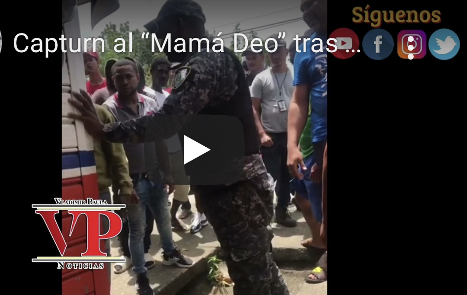 “Yo salgo de una ve’ dice el Mamá Deo” acusado de robar en banca de loterías en SFM