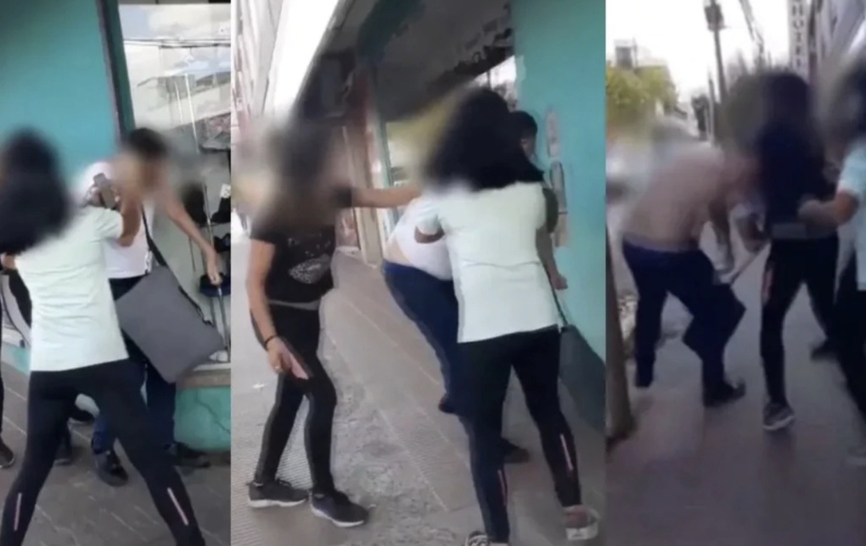 Madre se hace pasar por su hija y le da pela al hombre que la acosaba