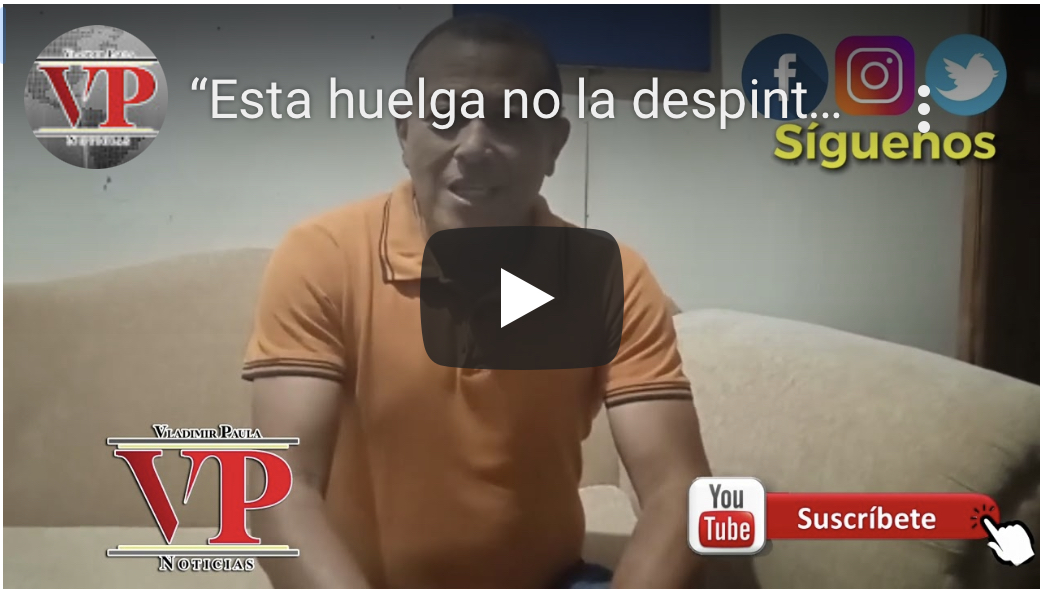 “Esta huelga no la despinta nadie”dice vocero Colectivo SFM; reitera llamado del paro por 48 horas