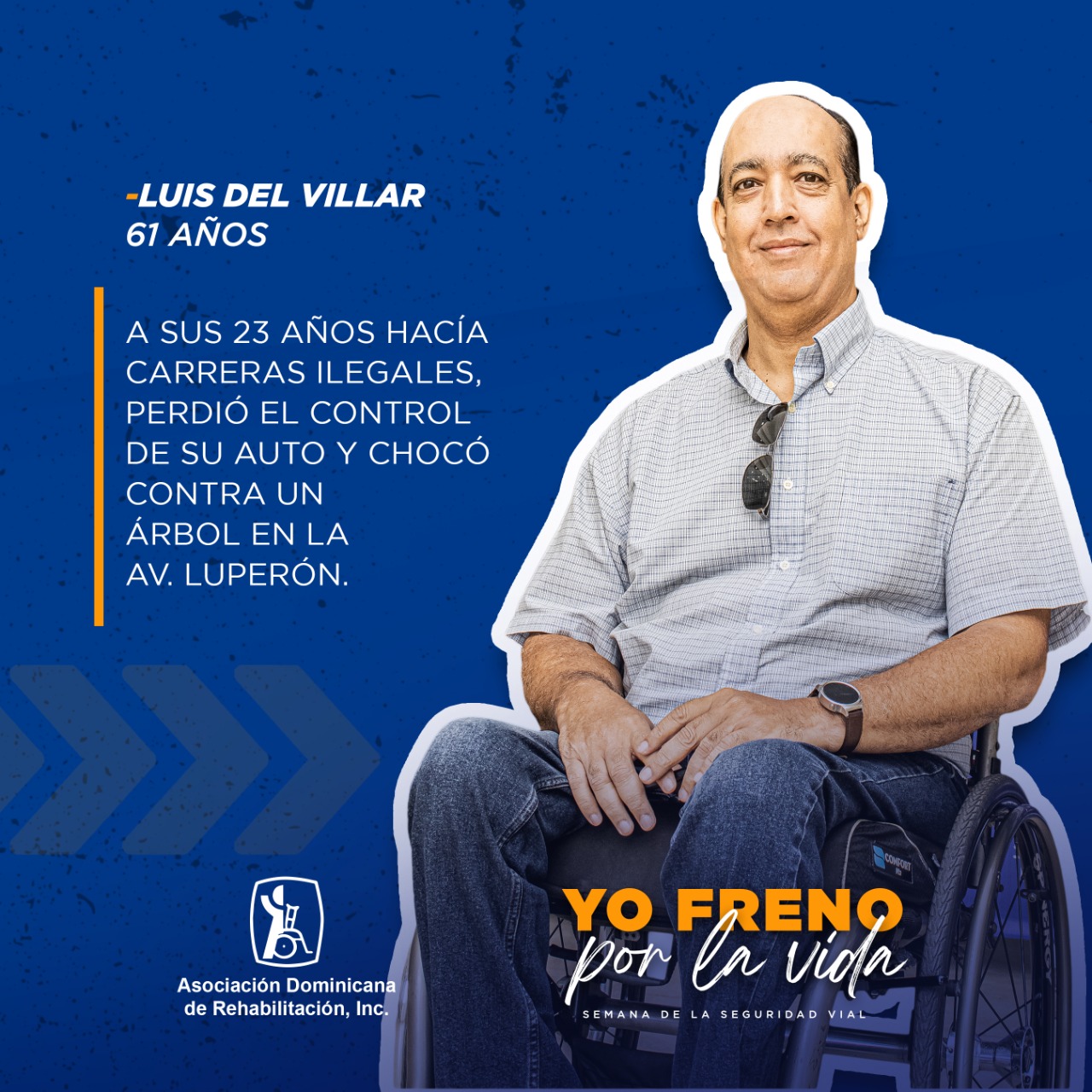 ADR promueve la educación vial con “Yo freno por la vida”