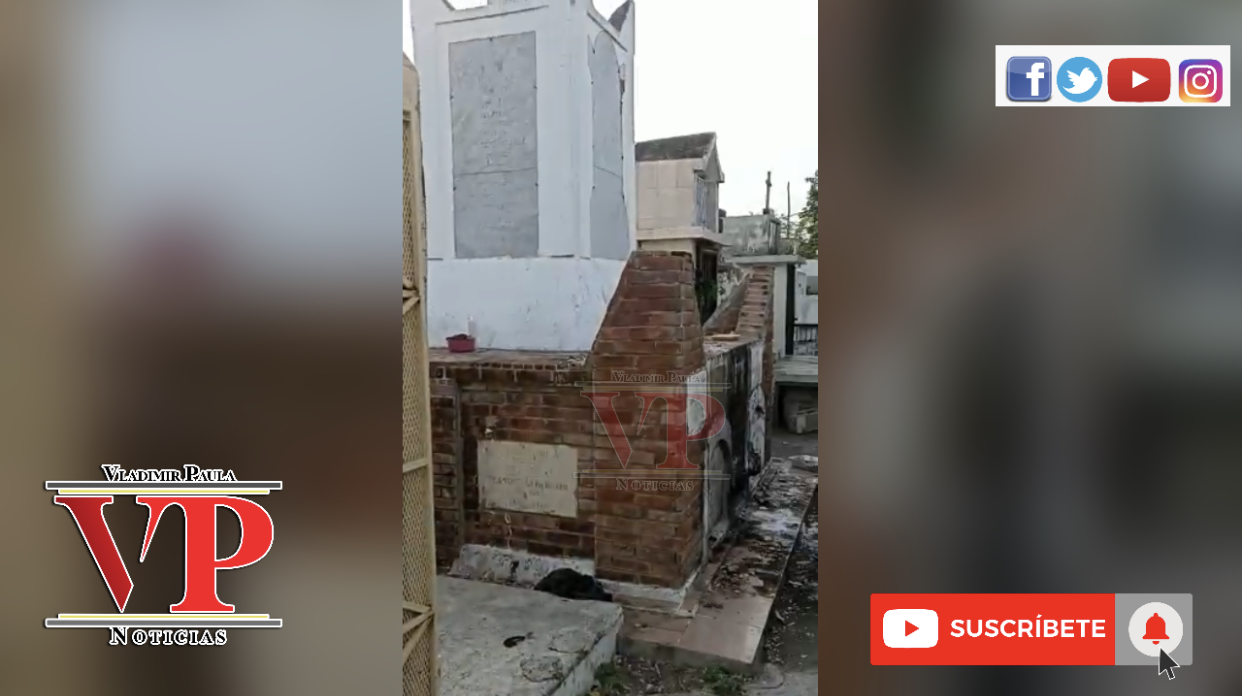 Mira todo lo que llevaron al varón de cementerio este viernes 13 en SFM