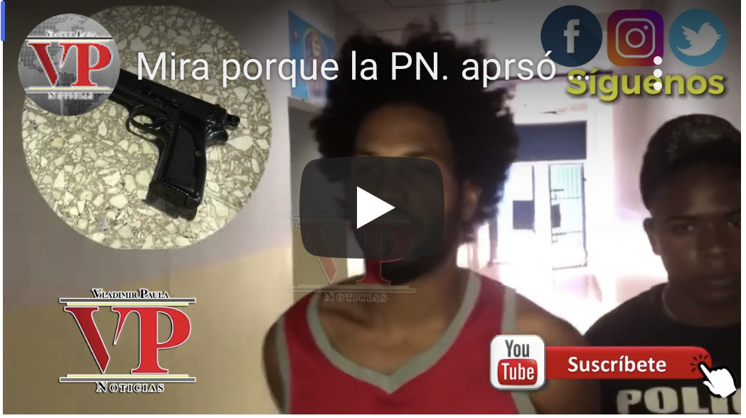 Apresan hombre en SFM y le ocupan pistola ; afirma es para defenderse