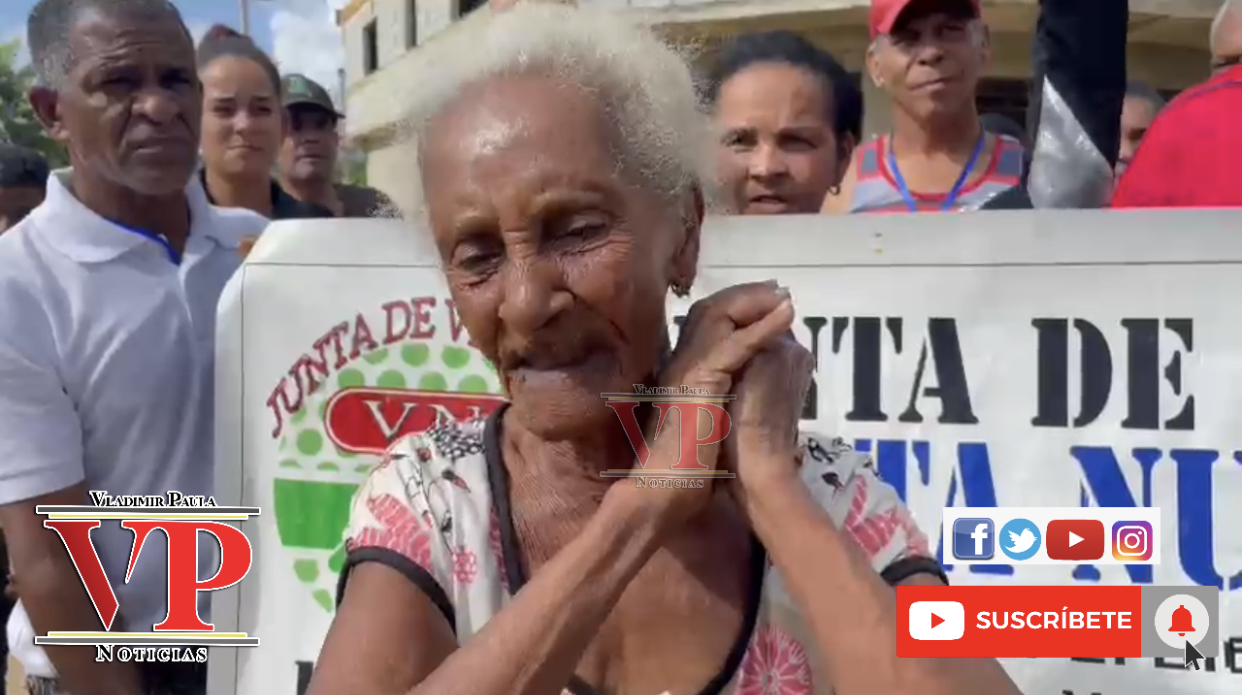 Se riegan moradores sector Vista Nueva SFM por falta de agua y calles deterioradas