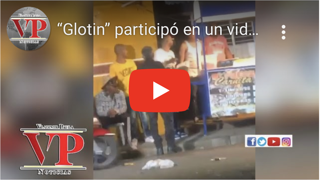 “Glotin” participó en la grabación de un video antes de ser ultimado en sector Capacito SFM