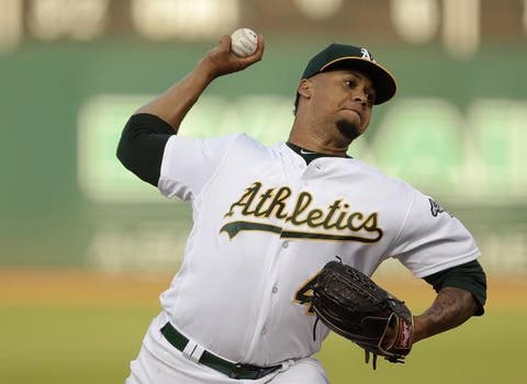Yankees obtienen a dominicano Frankie Montas desde Oakland