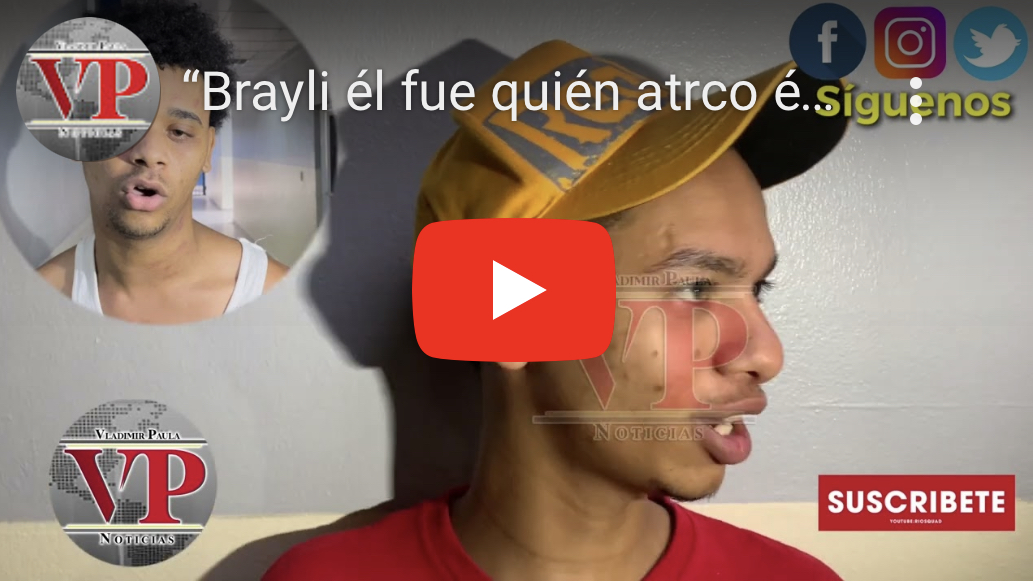 Afirma “Brayli” fue quién lo hirió a él y un haitiano en sector Santa Ana en SFM