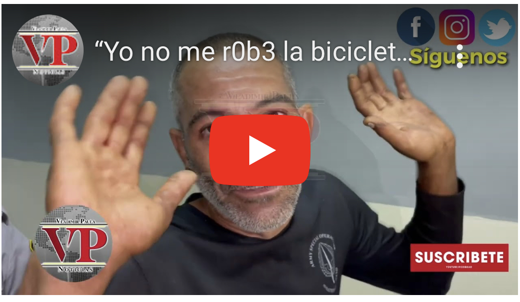 Apresan hombre acusado de comprar bicicleta fue robada en SFM; le ocupan lámparas de luz