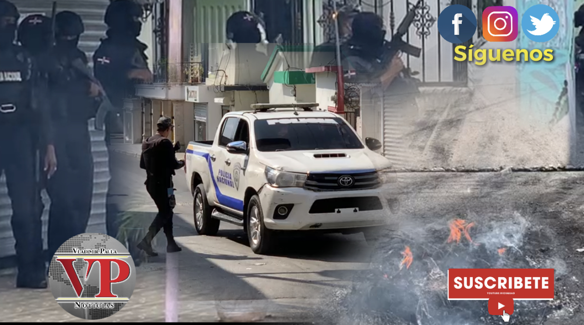 FALPO realiza huelga en Salcedo; PN. garantiza el orden público