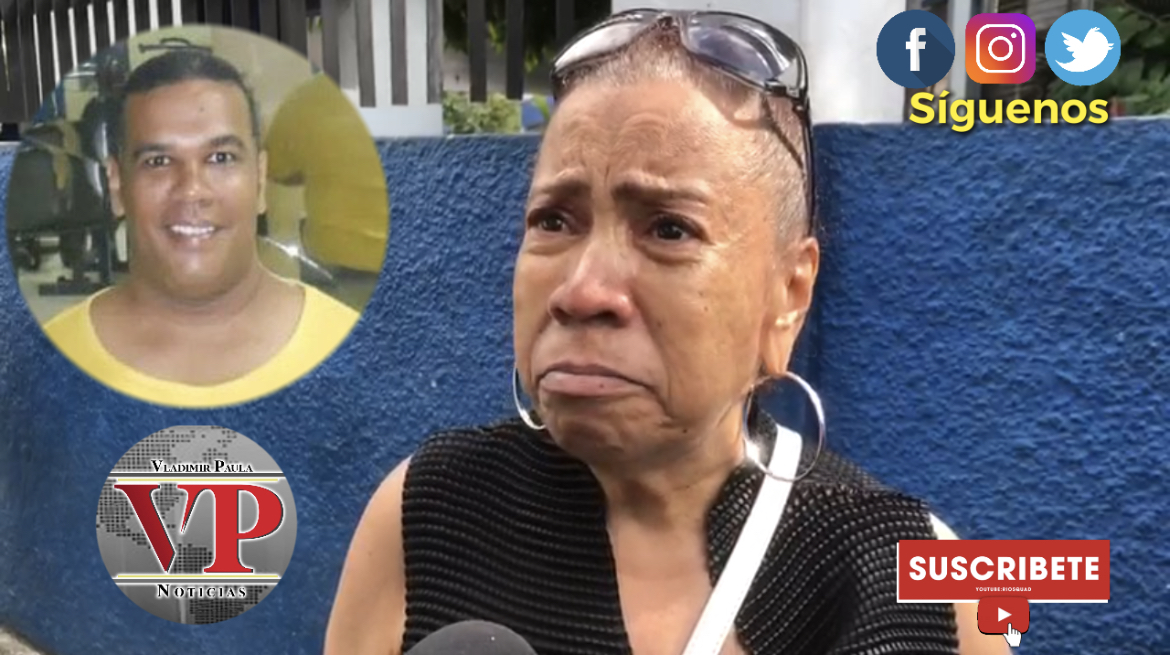 “Un delincuente, azaroso me lo mató” dice madre de El Bronco del Cibao