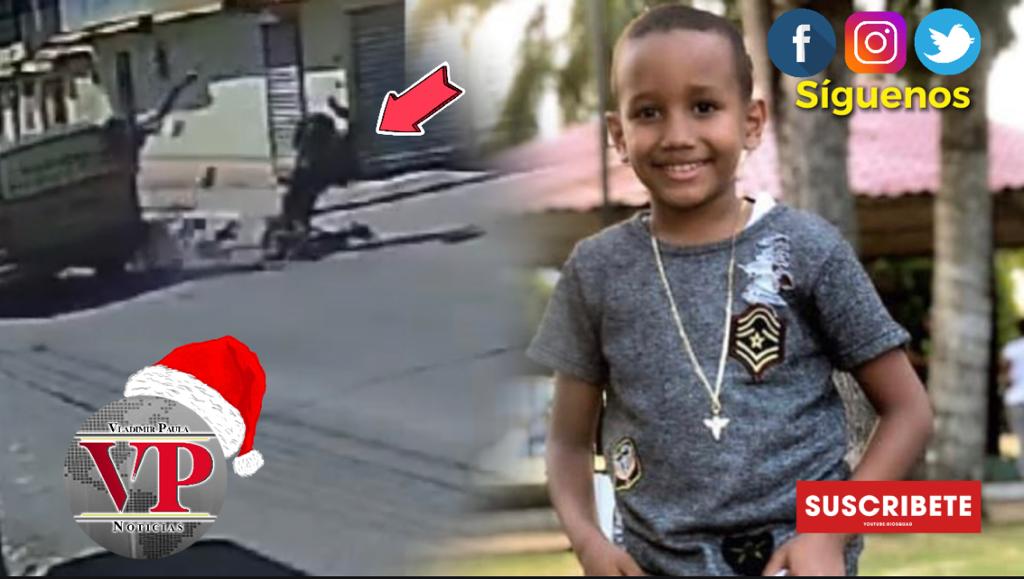 Causa gran pesar en SFM muerte de Niño en accidente de tránsito