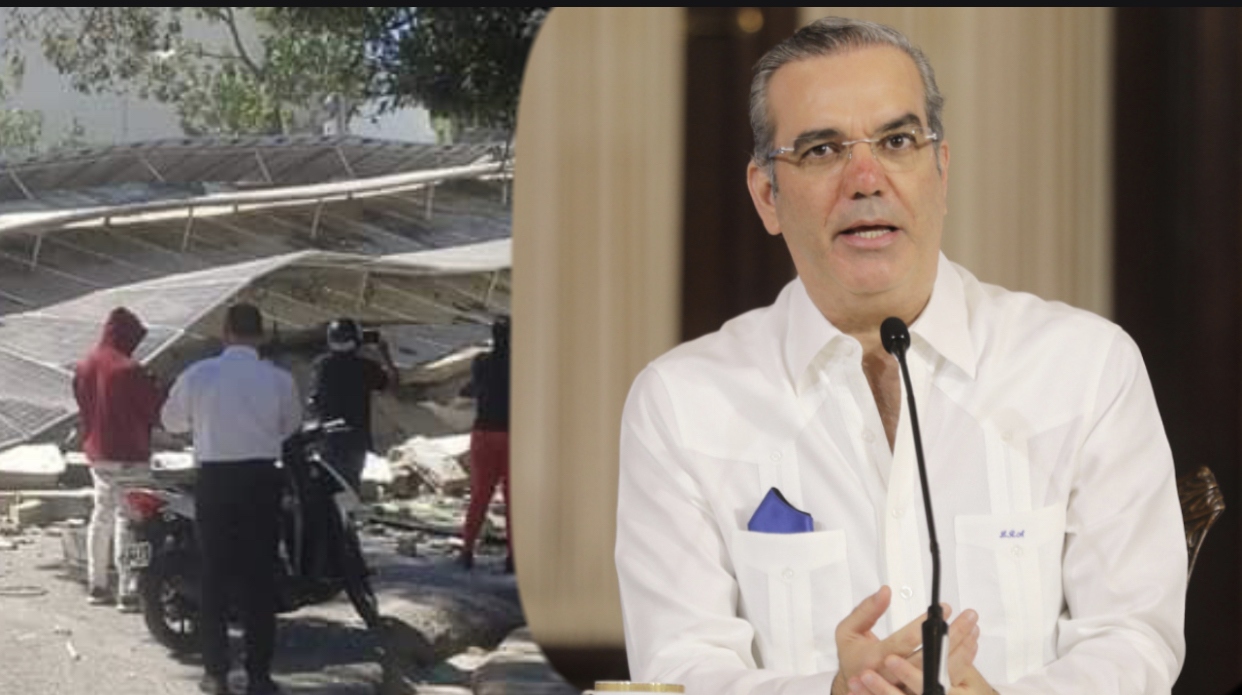 Abinader pide investigar razones por la que se derrumbó edificio en La Vega