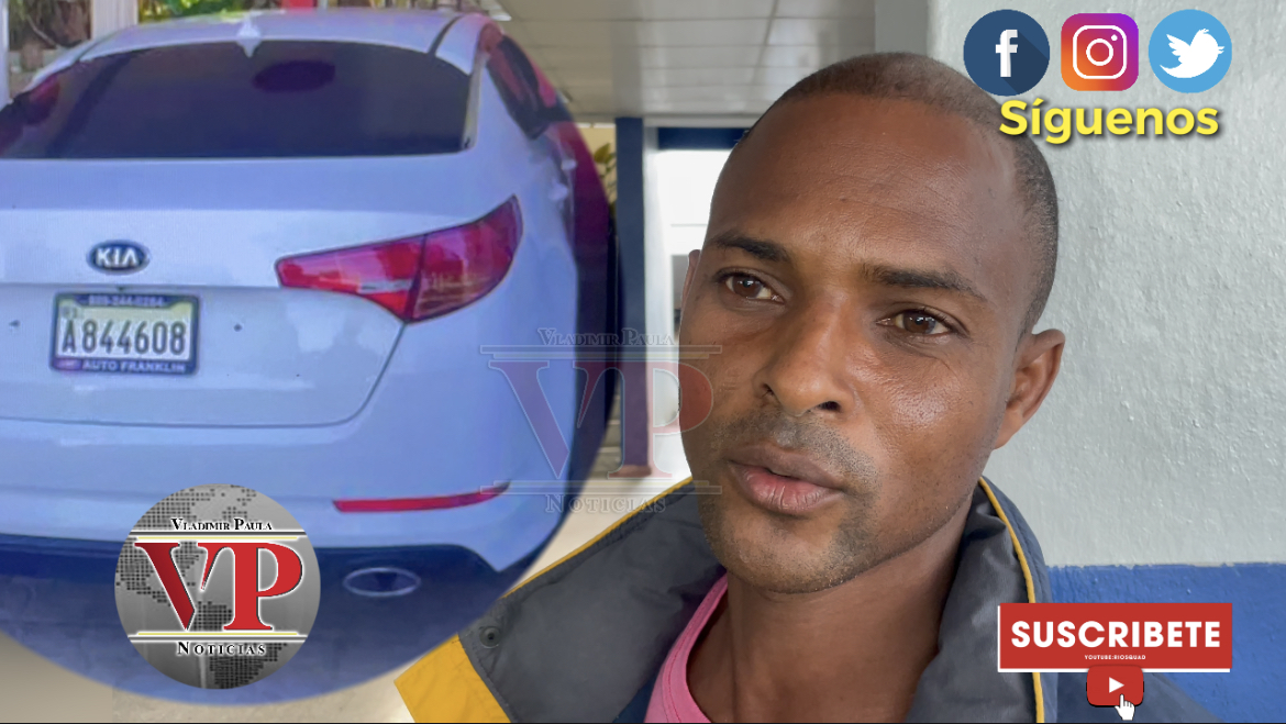Hombre denuncia le robaron carro en el distrito municipal de Aguayo