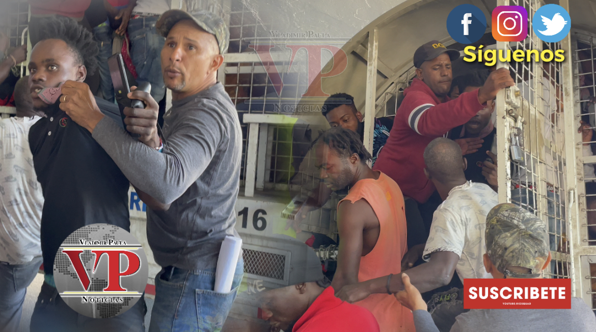 Migración detiene decenas de haitianos ilegales en SFM