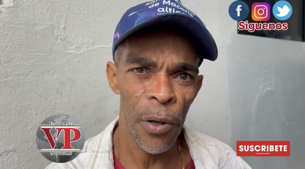 “Me tiró una bacinilla llena de orina  y me fue encima con un machete” denuncia hombre en SFM