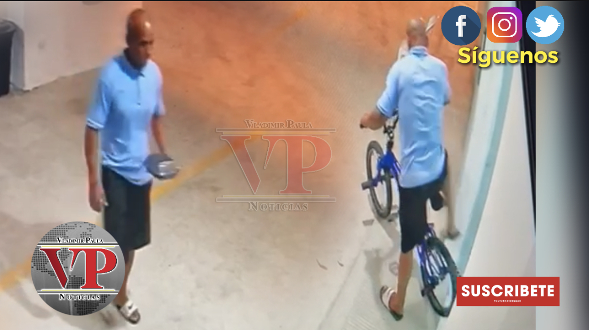 Captado por cámara de vigilancia hombre robando en residencial de SFM