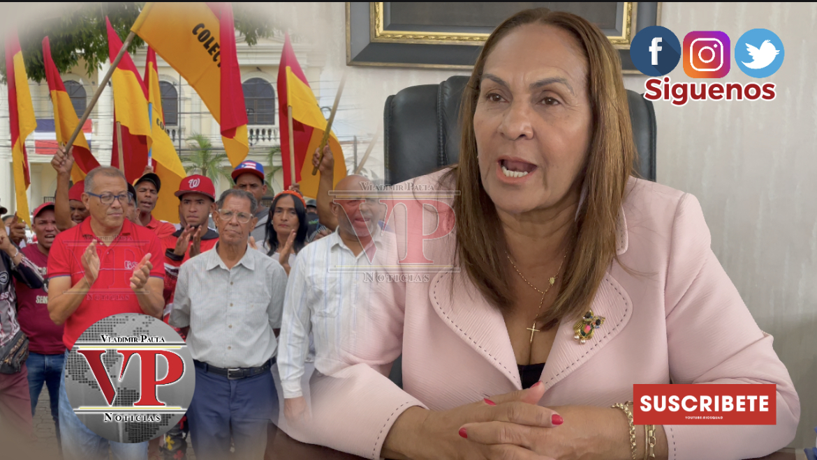 “Seguiremos trabajando con huelga o sin huelga” dice la gobernadora de la provincia Duarte