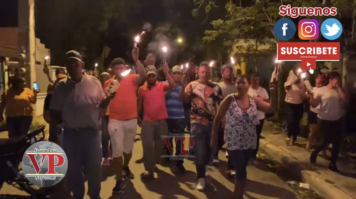 Realizan mechonada protesta en comunidad Güiza SFM