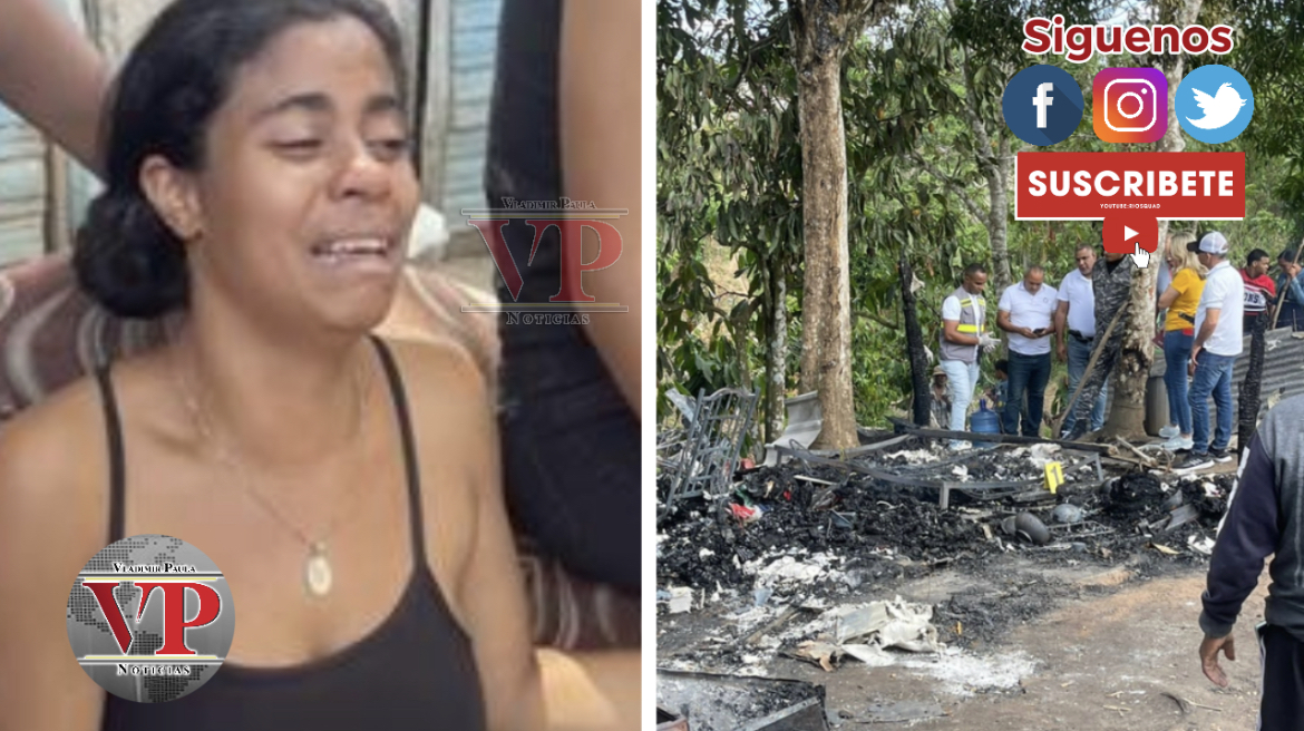 Niños mueren calcinados dentro de una vivienda en SFM