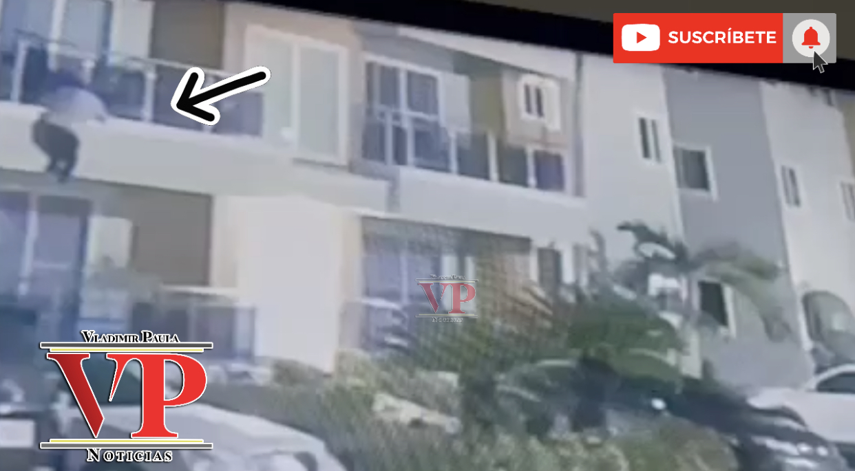 PN tras la pista de “El hombre Araña” que se robó al menos 400 mil pesos en residencial SFM