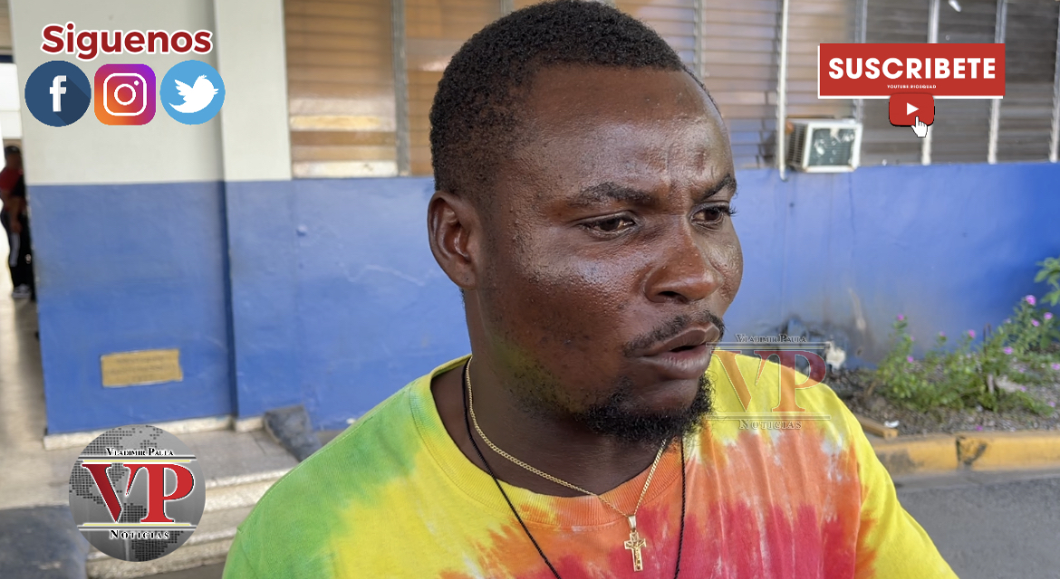 Haitiano denuncia otro lo hirió de una pedrada en SFM