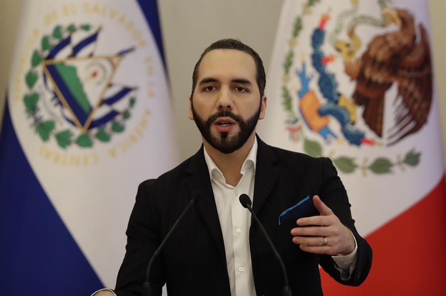 Bukele inscribe su precandidatura a la reelección a la Presidencia salvadoreña