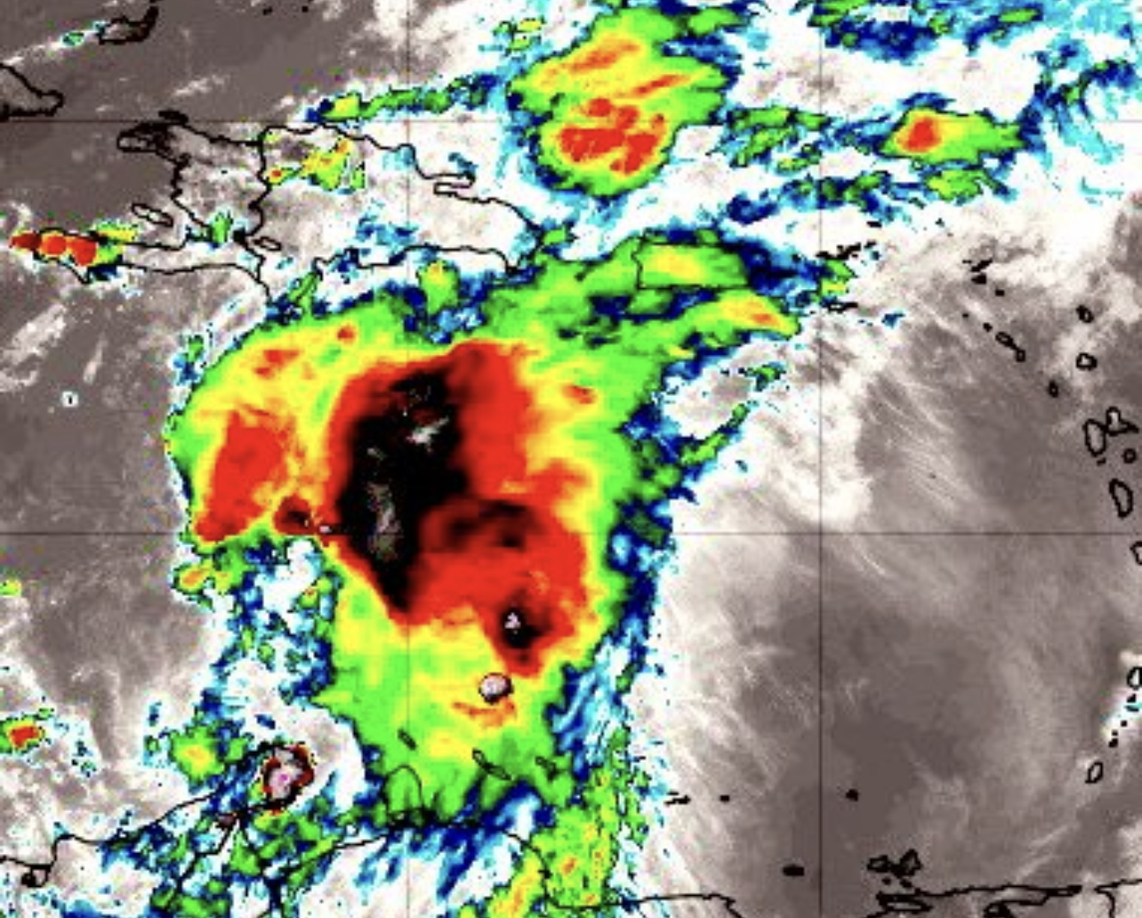A partir de esta tarde se incrementan las lluvias por Franklin