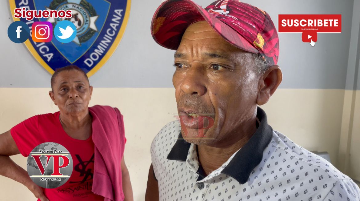 “Le dio pa’ mi mujer y como no pudo cortarla me dio un machetazo” denuncia hombre en SFM