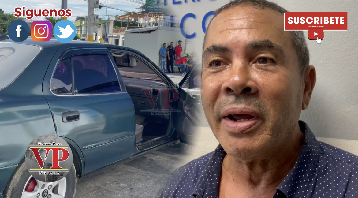 Hombre denuncia le robaron varios objetos del interior de su vehículo en SFM