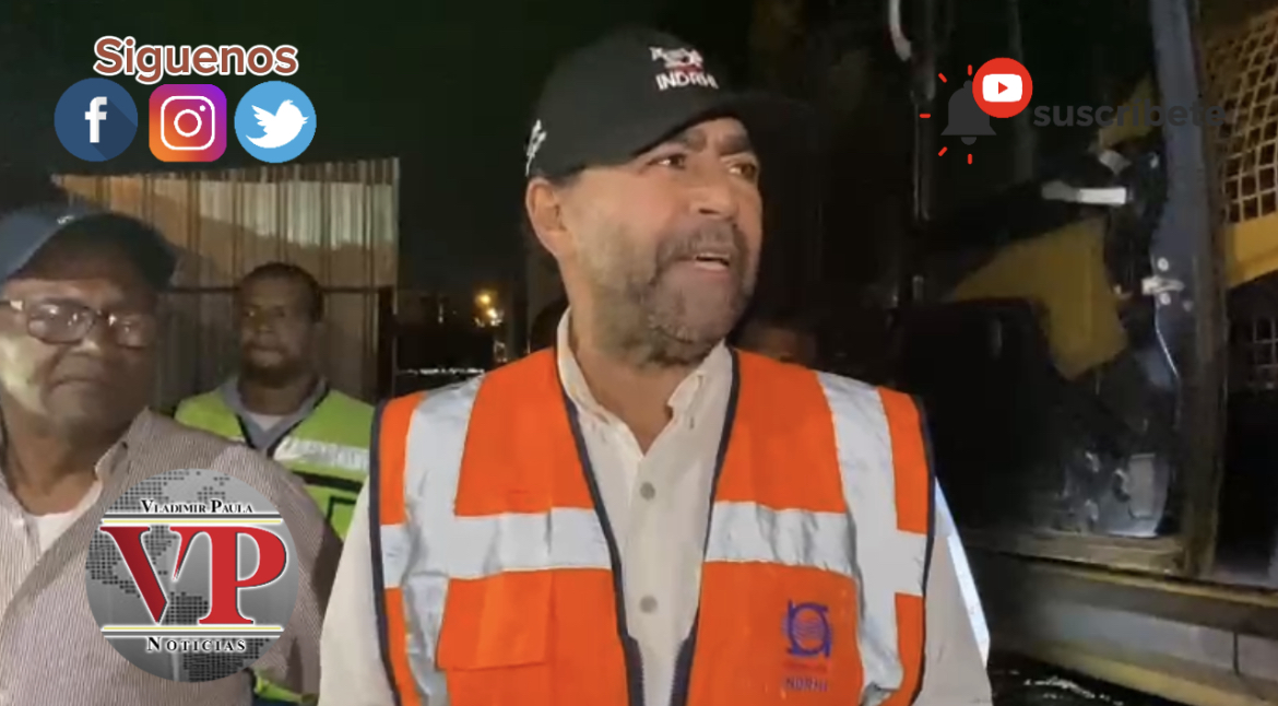 El INDRHI da inicio a la segunda etapa del saneamiento de la Cañada Grande de SFM