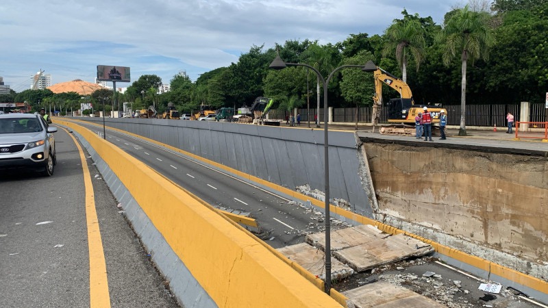 Policía Nacional identifica nueve personas fallecidas tras derrumbe de desnivel en la 27 de Febrero