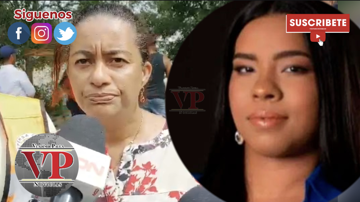 Madre de joven arrastrada por río Yuna dice esta esperanzada en que este con vida