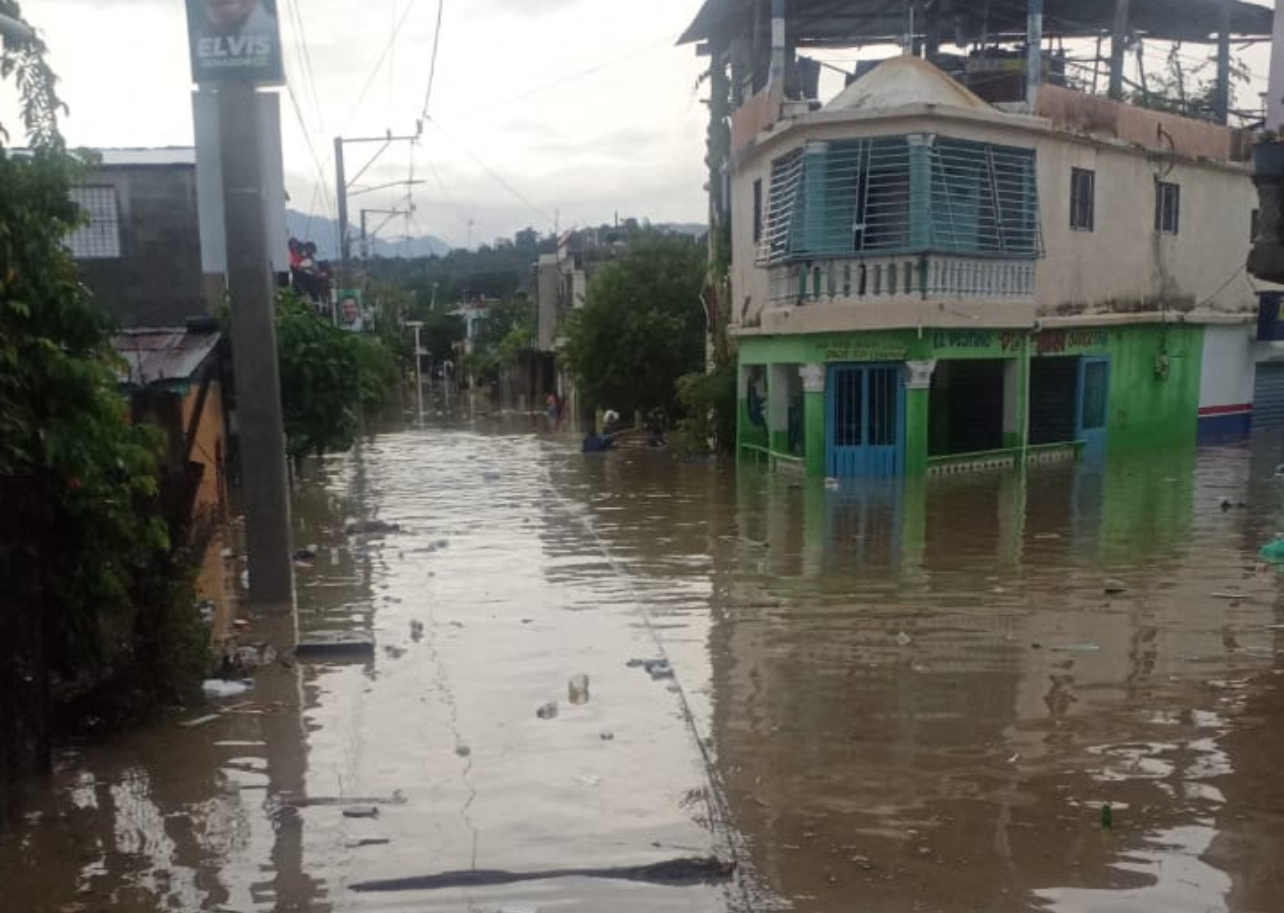 Intensas lluvias afectan comunidades de Puerto Plata
