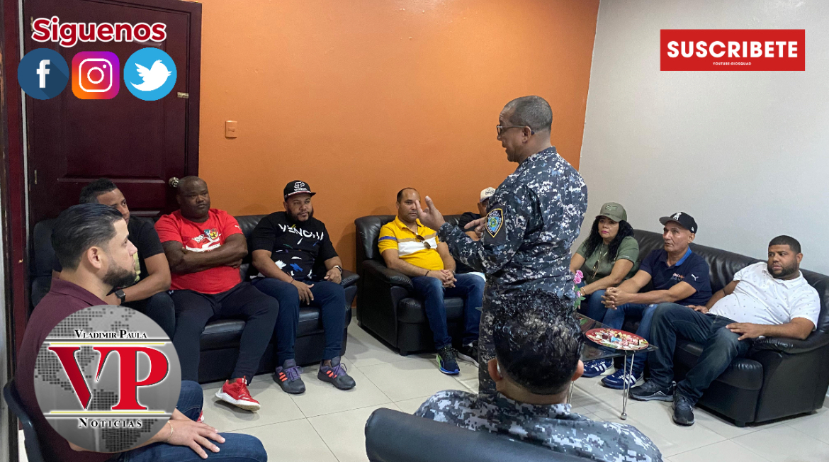 Director Regional PN. se reúne con encargados de bares y discotecas en SFM